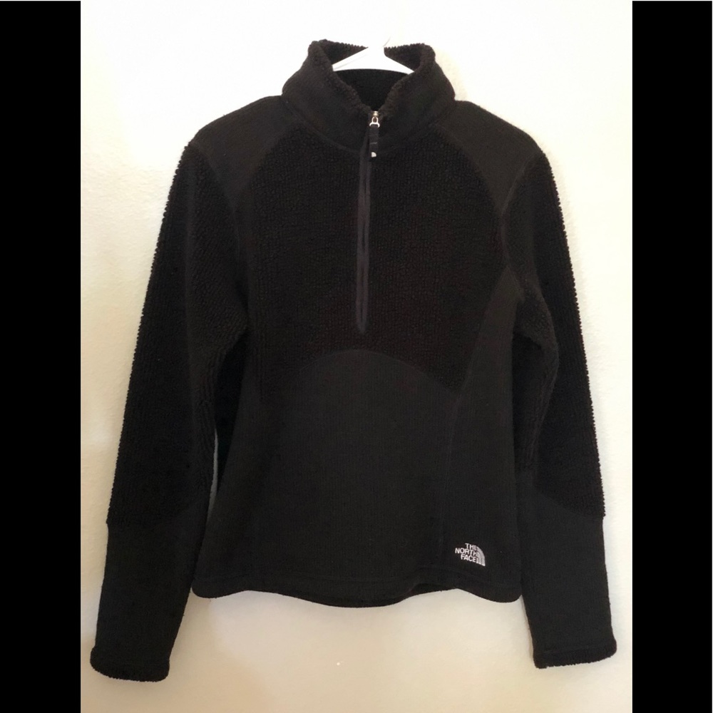 Sold-The North Face Black Sherpa Jacket